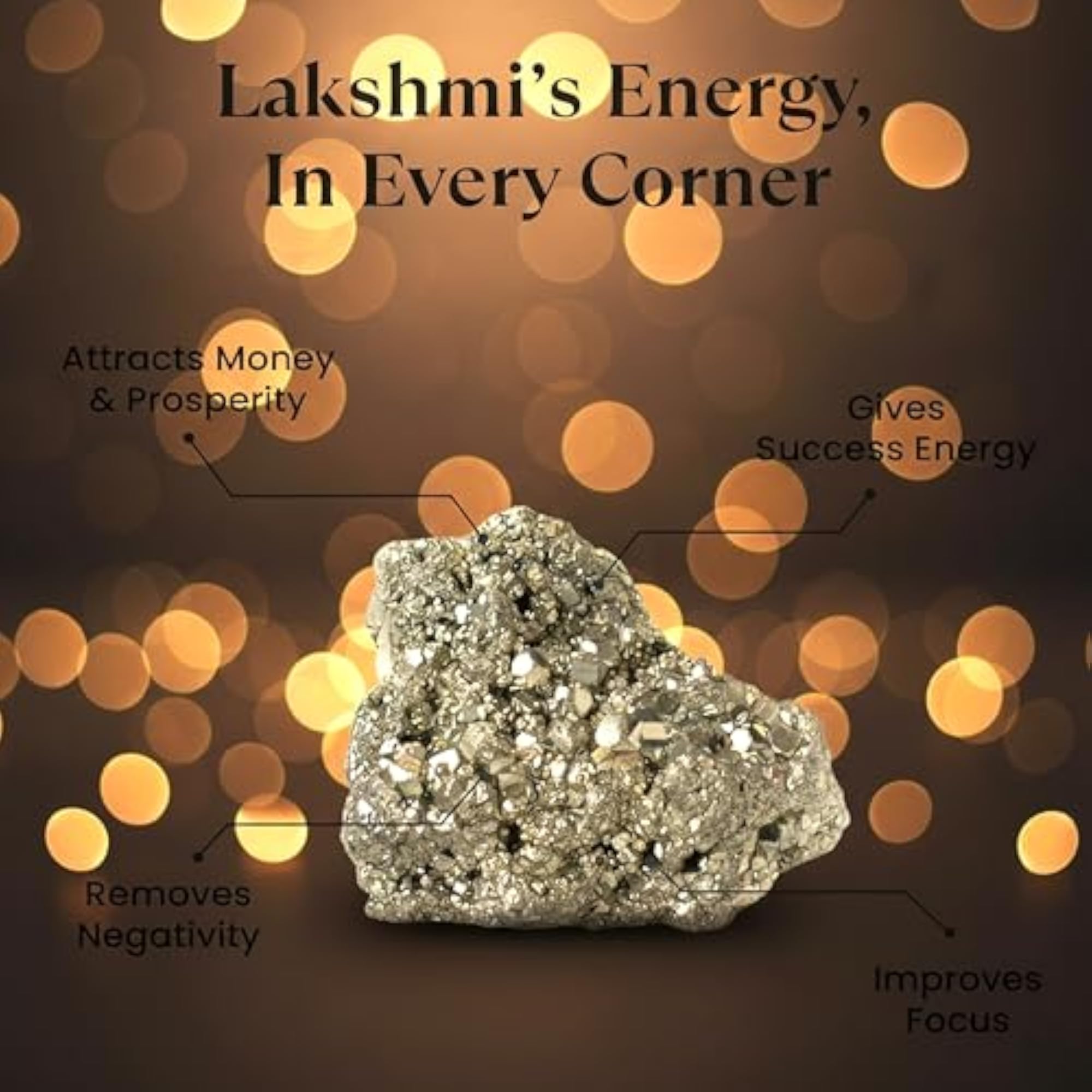 Women's Raw Pyrite Anklet, Spiritual & Protective