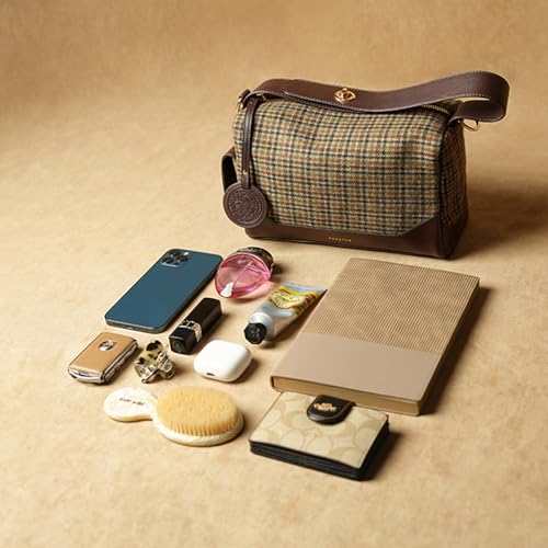Image of Theater Bonbon Crossbody Duffle Bag for Women Structured Shoulder Handbag with Adjustable and Detachable Strap