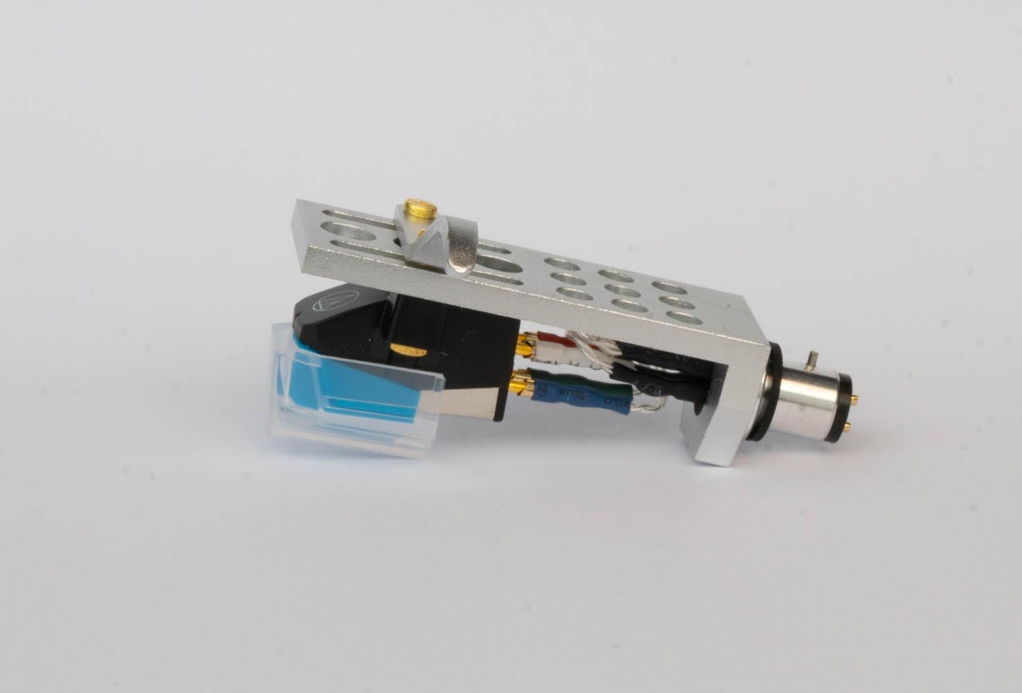 Silver Headshell Cartridge Mount, Stylus, Needle, Oil Bundle fits Denon DP-2500, DP-400, DP-500W, PL-1700W, DP-450usb, DP-67L, DP-3000, DP-80, DP-6000