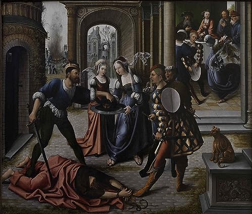 Art mural Le Martyre de Saint Jean Baptiste affiche de collection 60x90cm