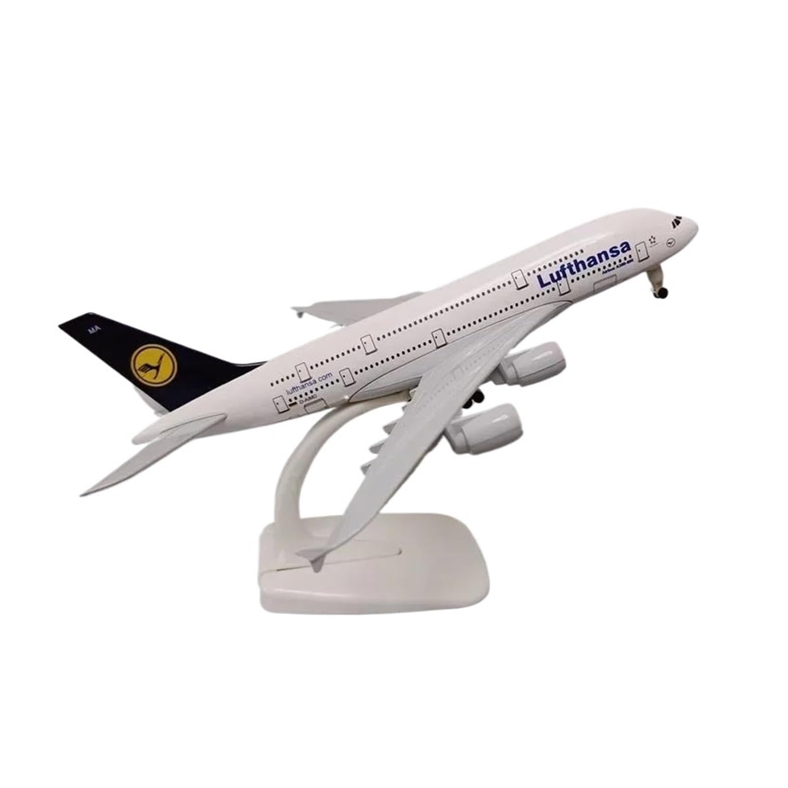 Kit Modello Di Aereo Pressofuso Da 20 Cm Per British Airways Airbus 380 A380 Per Regalo Collezione Appassionati Aviazione Modello di Aereo in lega