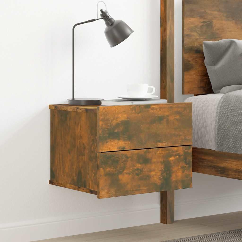 Table de chevet compacte pour petits espaces avec tiroirs de rangement