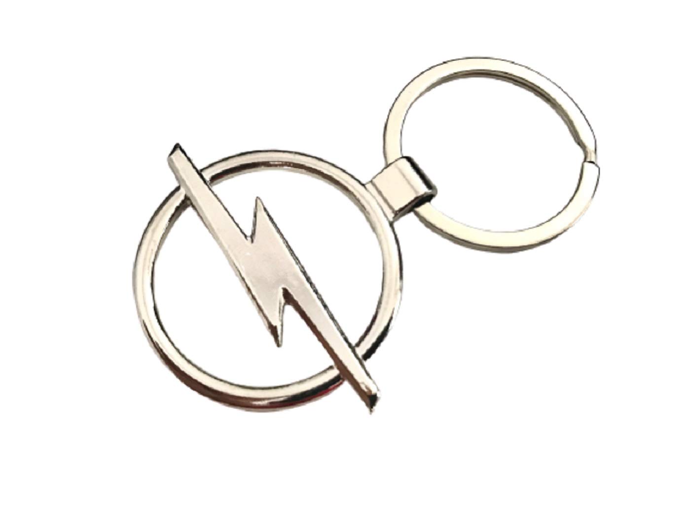 PCSG BOGOO 3D SIlver Chrome KEYRING for Opel Corsa Astra Grandland Crossland Insignia Vivaro CAR Keyring Keychain Car Logo