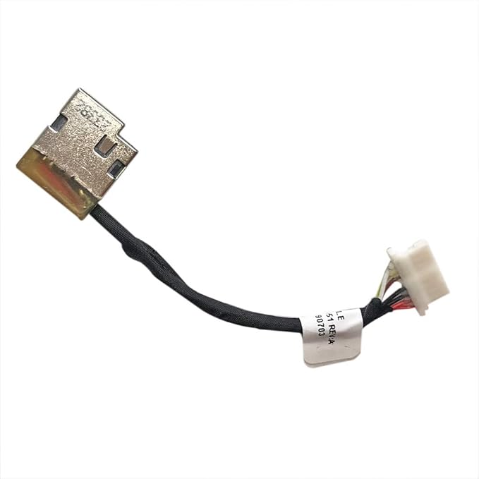 Gintai DC IN Power Jack Cable Conector de Carga para HP 14-DQ 14S-DQ 14-DG 14-CY 14-CF 14-DF 14-DG 14-CY 14-FQ L22528-001 799735-S51 799735-F51 799735-Y51