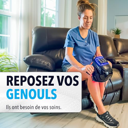 Masseur de Genoux Haute Technologie FORTHiQ Pro+ à Chaleur Active - 3
