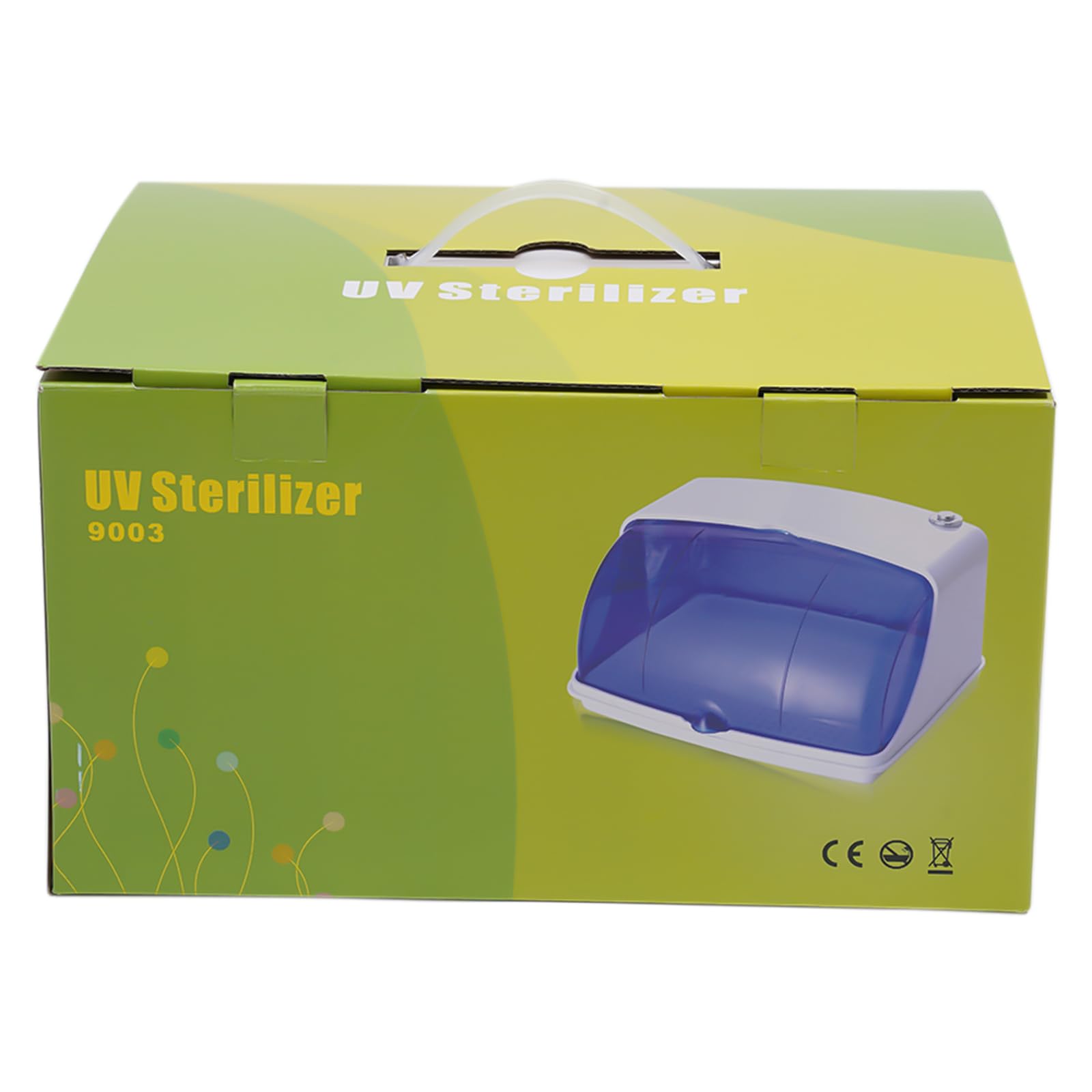 Sterilizzatore UV, sterilizzatore 5 W, per utensili per unghie, disinfezione UV, disinfettante, 30 minuti, per parrucchiere, spa, salone di unghie, vestiti, asciugamani, stoviglie