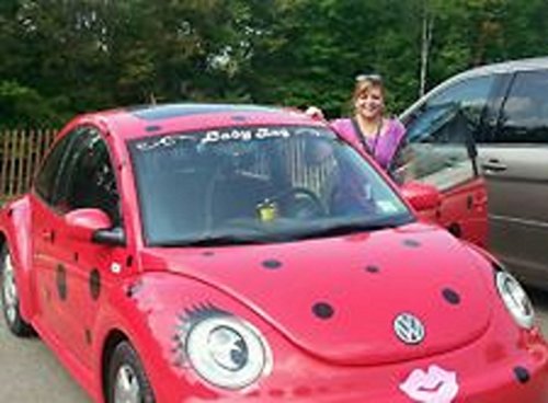 Black Spots Dots 50 Set decals stickers 6 year no fade Ladybug costume for Car Any VW Volkswagen Beetle Bug Mini PT
