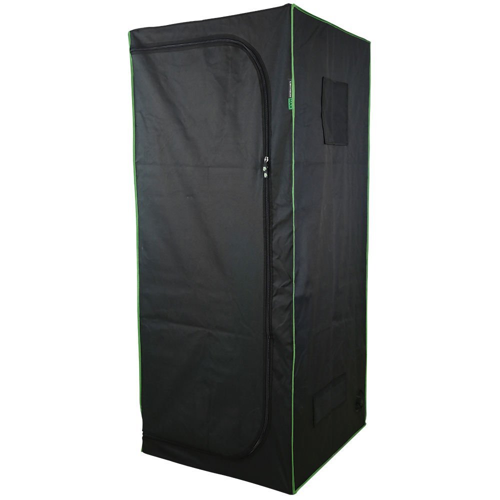 LIGHTHOUSE MAX Premium Portable Grow Tent Green Room Silver Mylar Hydroponics (MAX0.76m2 0.76 x 0.76 x 1.8m) โ image 1