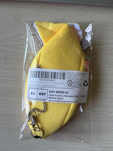 AIMICOCA Banana Hamster Bett Haus Hängematte Kleintier Warm Bett Haus Käfig Nest Zubehör für Zuckergleiter Hamster