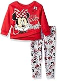 Disney Girls' Minnie Mouse 2-Piece Fleece Legging Set