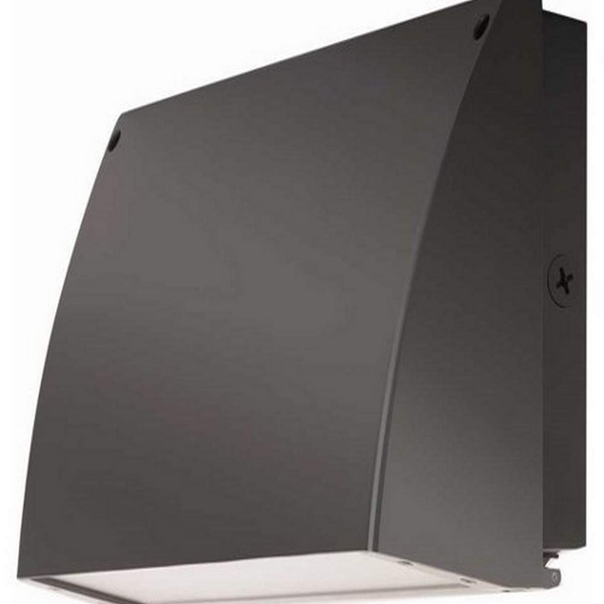 RAB Lighting SLIM57/PC Slim Wallpack, Standard Cutoff, 4312 lm, 57W, 5000 K (Cool) Color, Bronze Finish