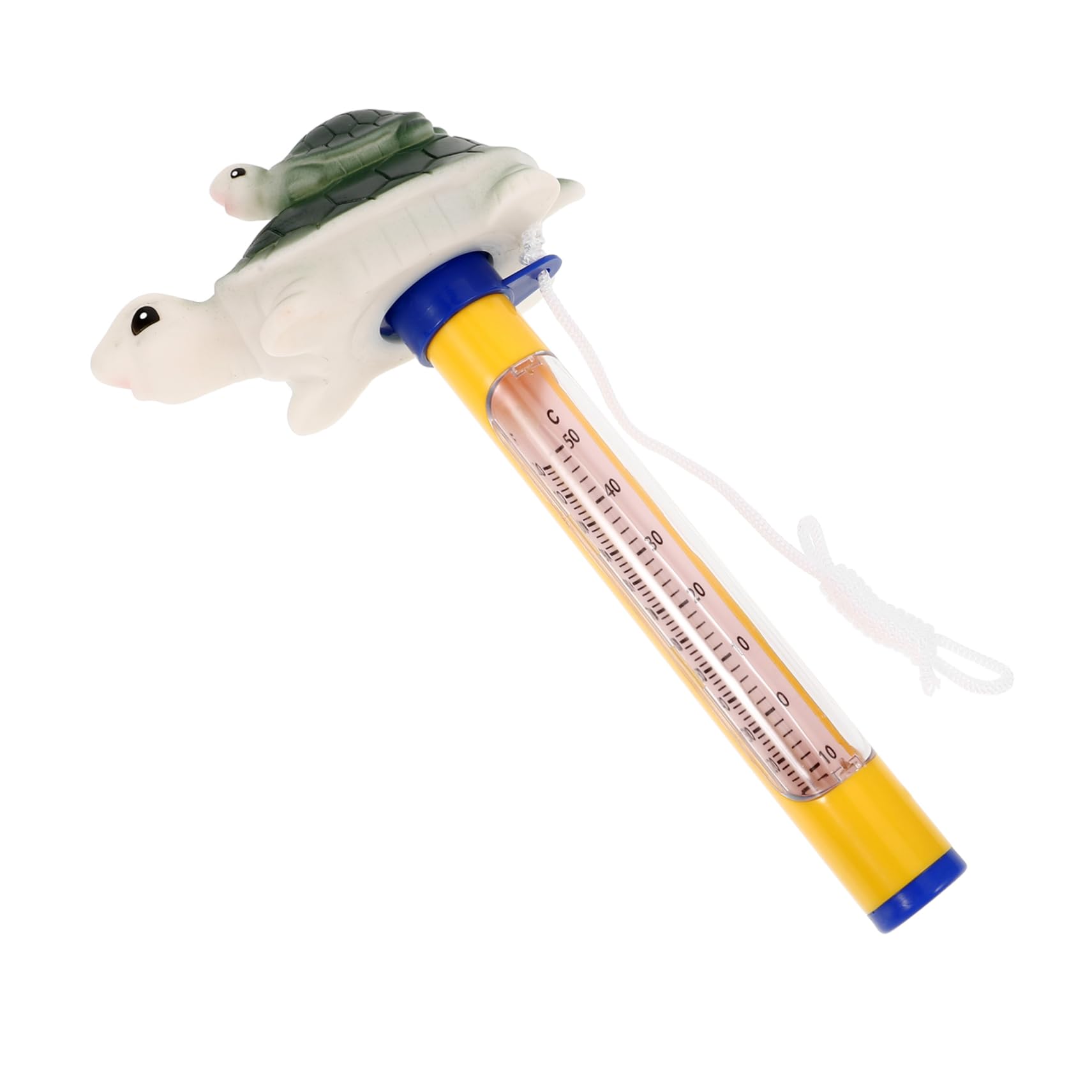 TOYANDONA 4 Piezas Termómetro de Forma para Bañeras Medición Precisa de Temperatura Fahrenheit y Celsius para Spas Peces