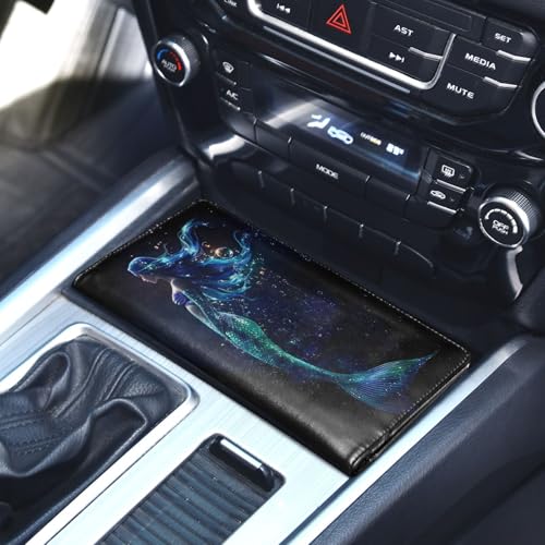 Organizador de auto de piel miniatura 5