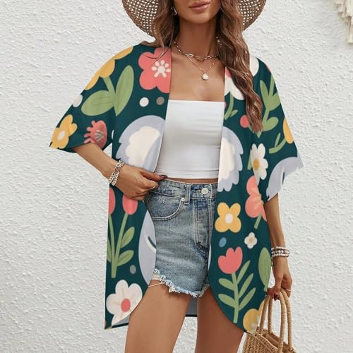 Boho Chic 2025 Layering Cardigan for Women Girls, Open Front Cover Ups2