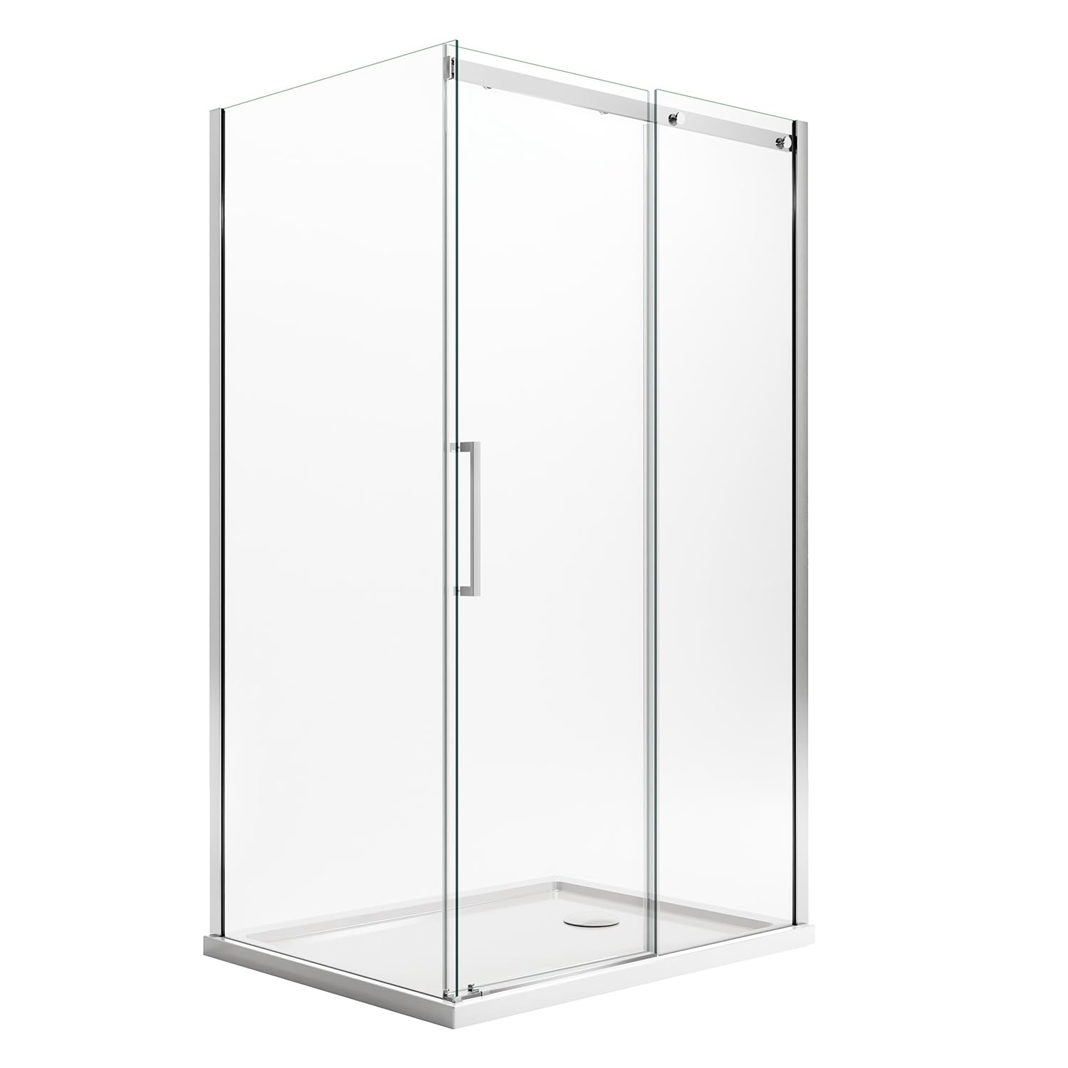 Box Doccia 70x140CM H200 Vetro Trasparente 8mm Versione Destra mod. Prime Duo 1 Anta