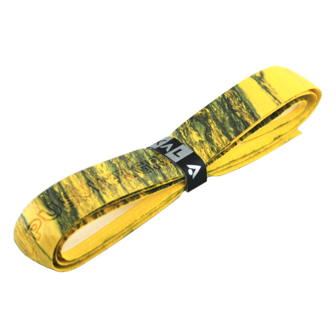 Karakal PU Multi Replacement Grip - Tennis - Squash - Badminton - Pack of 4 - Yellow/Black