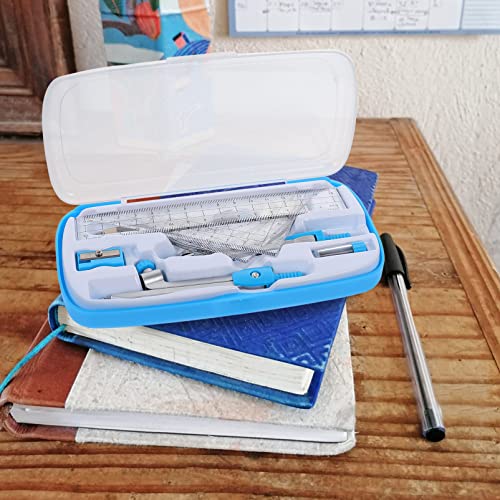 STOBOK Kit de Geometria Matemática Kit de Ferramentas Matemáticas Conjunto de Geometria Com Réguas T