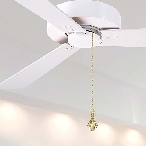 Miniatura 4 de Royal Designs, Inc. Acabado Art Deco con cadena de tracción de abanico, latón pulido, paquete de 1