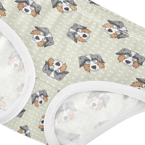 Girls' Underwear Cute Sheepdog Cotton Stretch Comfort Toddler Panties4