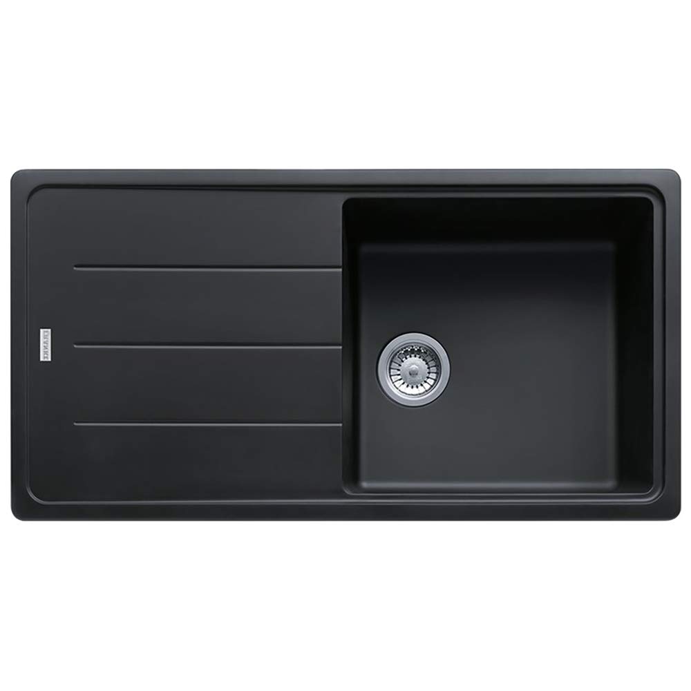 Buy Franke Basis 1.0 Granite Onyx Black Kitchen Sink & Waste Online at