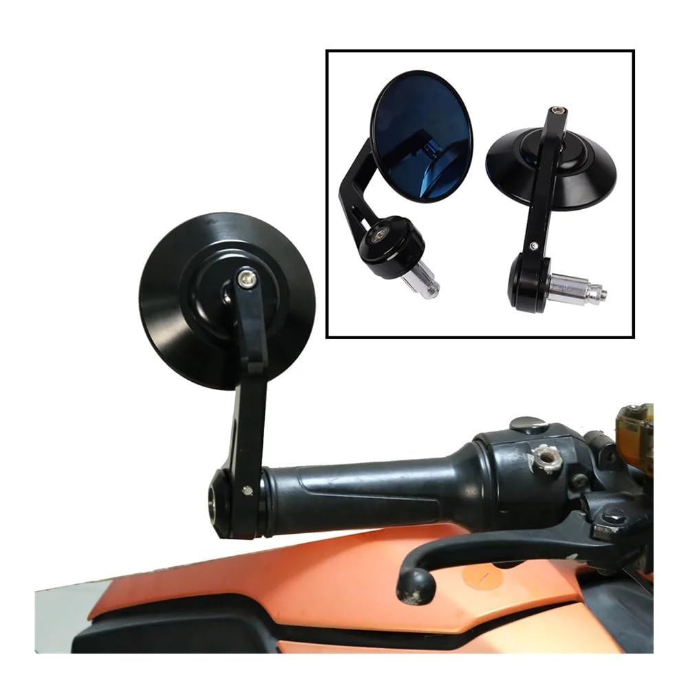 pour Trium&ph pour Bonneville T100 T120 Bobber Speed ​​Twin 1200 Rétroviseur De Moto Rétroviseur Latéral Extrémité De Barre De Guidon Rétroviseur Rétroviseurs Moto