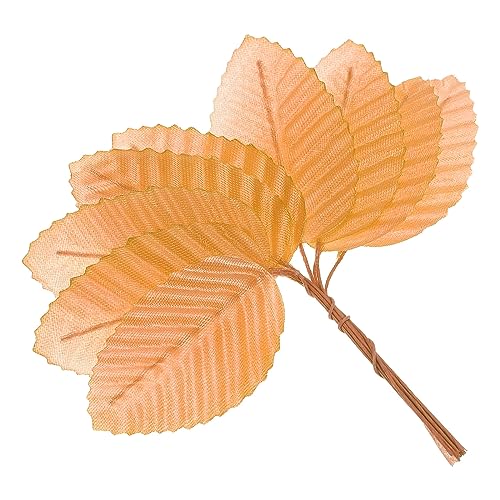 PATIKIL 4.3" Artificial Silk Leaf