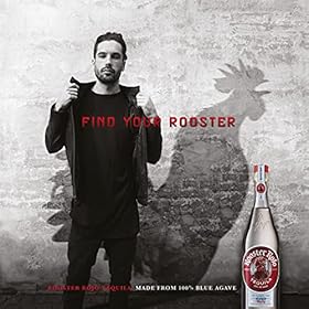 Rooster Rojo Tequila Blanco 100% Blue Agave - 38% Vol 70cl (0.7 Litre) Glass Bottle & Rojo Tequila Reposado 100% Blue Agave - 38% Vol 70cl (0.7 Litre) Glass Bottle