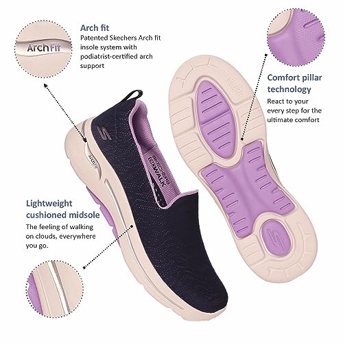 Image of Skechers Women's Go Walk Arch Fit Ocean Reef Walking Shoe