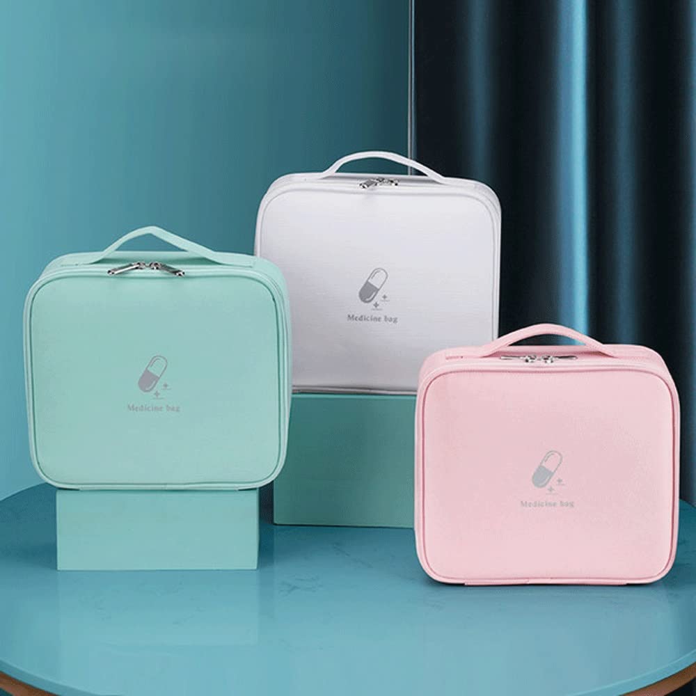botiquín de primeros auxilios， Botiquín de primeros auxilios, botiquín de primeros auxilios, caja de medicinas for el hogar, botiquín grande portátil, estuche de almacenamiento, botiquines de primeros