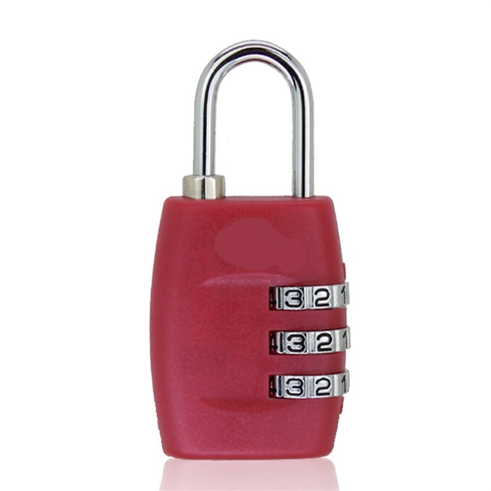 Combination Padlock Locks Smart 3 Position Resettable Combination Lock for Travel Luggage Suitcase Anti-Theft Code Padlock Password