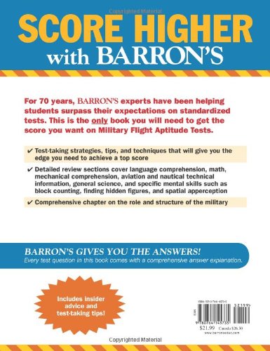 Barrons Educational Series Duran, Terry L. Barron'S Military Flight Aptitude Test  thumb #1