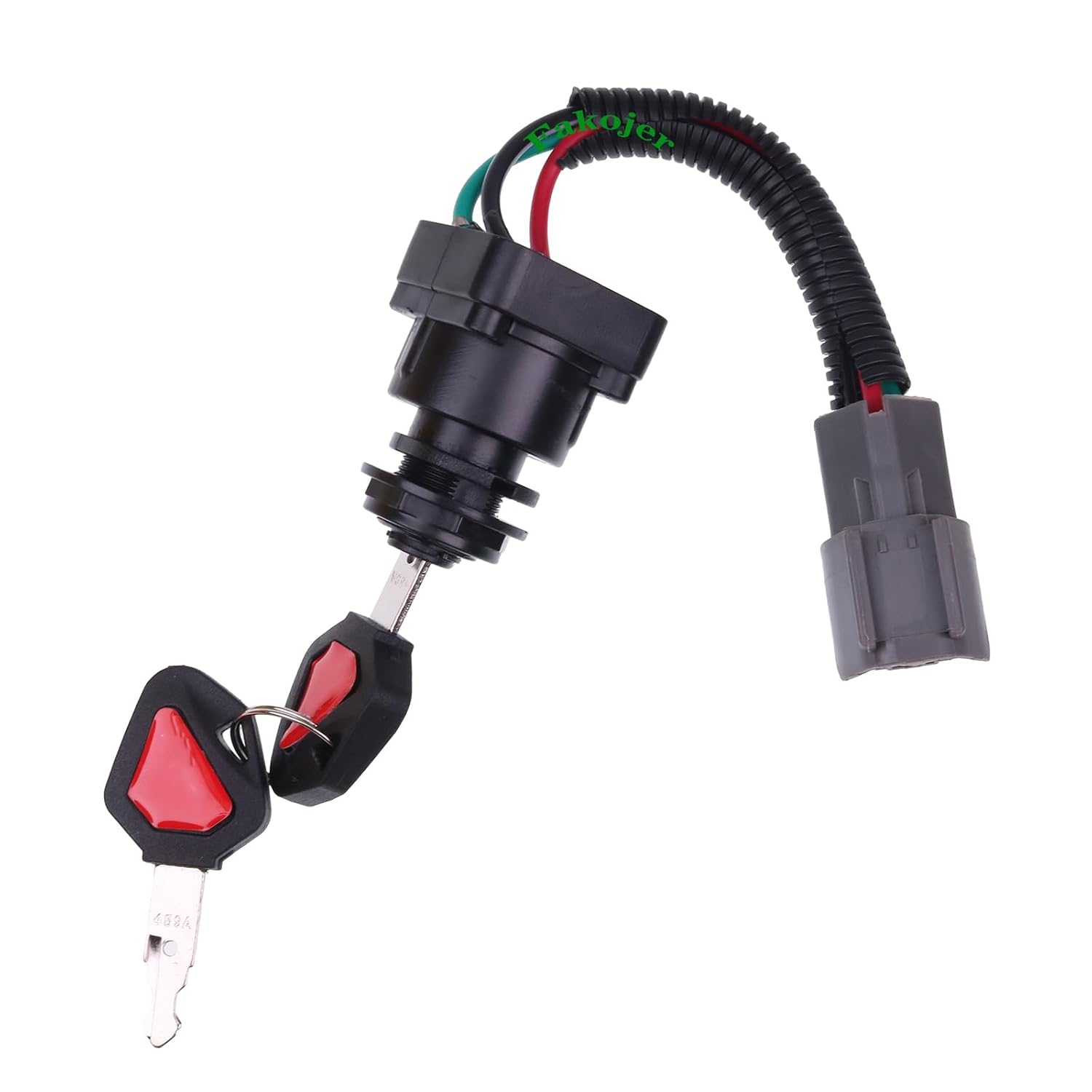 Starter Switch with Keys 32771-31822 3277131822 32771-31820 3277131820 Compatible with Kubota Backhoe Loader L39 L45 L47 L48 M59 M62