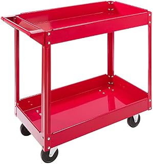 Arebos Workshop Tool Trolley with 2 or 3 levels / Large load capacity up to 220 lbs (2 levels)