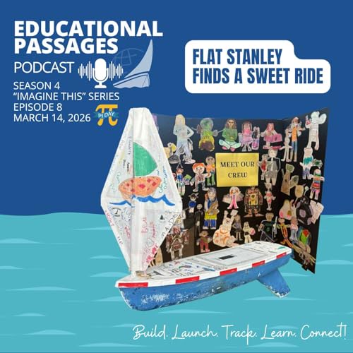 Flat Stanley Finds a Sweet Ride Podcast Por  arte de portada