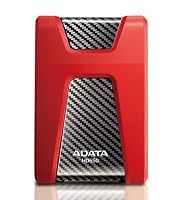 ADATA HD650 - 2 TB, externe Festplatte mit USB 3.2 Gen.1, rot – Ansicht 2