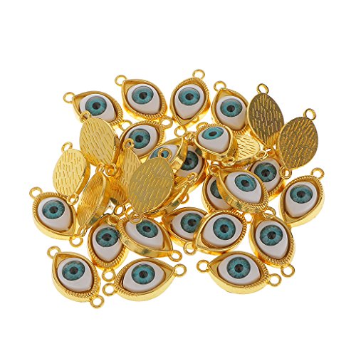 F Fityle OLHOS MAUS Conectores De Jóias Acessórios Para Descobertas De Jóias Descobertas 60 Pcs