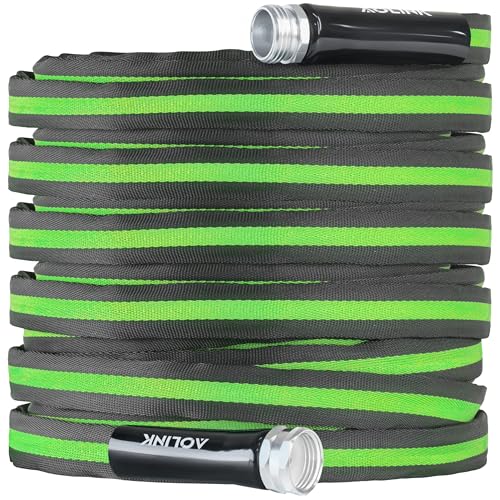 Image of RV Drinking Water Hose 75FT, Lead-Free, Fabric Reinforced, Lightweight, 3 /4 GHT Fitting, Abrasion Resistant