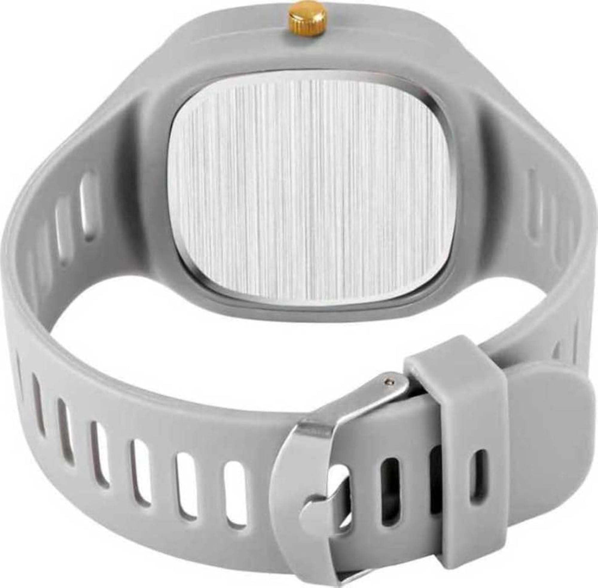 Stylish Designer Analog Watch for Boys, Square Multi Dial Grey