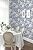 Jeweluck Peel and Stick Wallpaper Floral Contact Paper 16.9inx118.1in Vintage Blue Contact Paper Peel and Stick Dandelion Boho Self Adhesive Removable Wallpaper for Bathroom Cabinets Decorative
