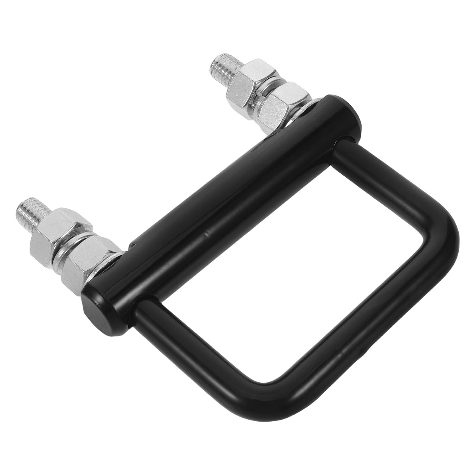 Abrazadera de Enganche Antivibración 2.5 Pulgadas Acero al Carbono Negro