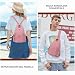 Imagen de REETEE Bolsa de Pecho para Hombres Mujeres Impermeable Nylon Mochila Cruzada Sling Bag