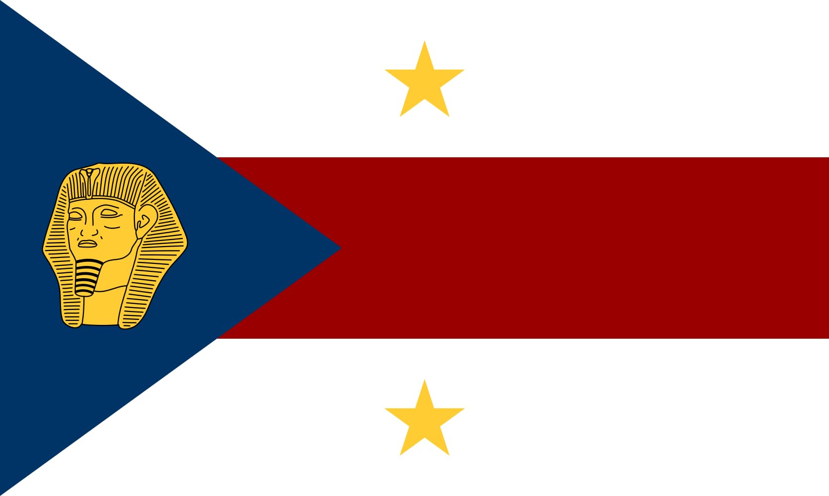 Drapeau Centralia Illinois pour pavoiser un mât et afficher ses origines