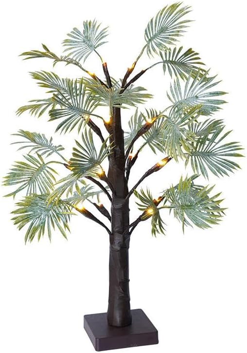 Tree Light Led Palm Leaf Thanksgiving Home Decorative Lamp Christmas Holiday Party Scene Layout Luminous Tree