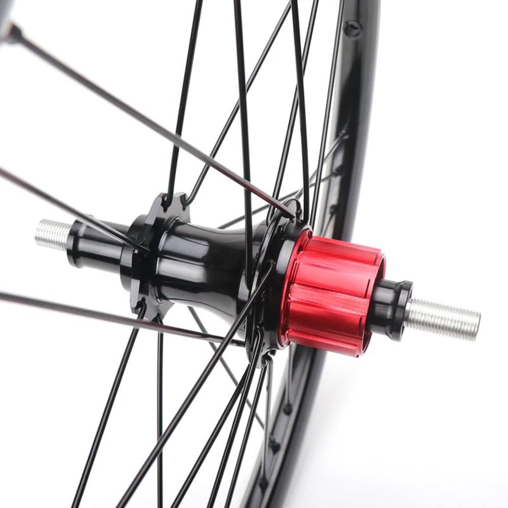 BMX用16inchホイール　完組前後セット Amazon | 16インチ折りたたみ自転車/ BMXホイールセット 349 V