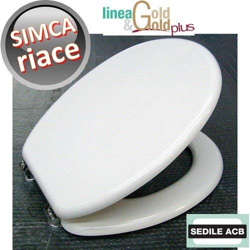 Sedile Per Wc Riace Simca - Acb Ercos Linea Gold - 7