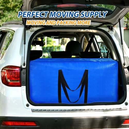 57 Gallon Extra Large Storage Bags, XXL Jumbo Large Moving Bags Heavy Duty, Storage Totes Moving Boxes Supplies for College, Foldable Duffle Bag for Travel, Christmas Tree Bag, 42x23x13.5inch - 2PACK - Thumbnail 7