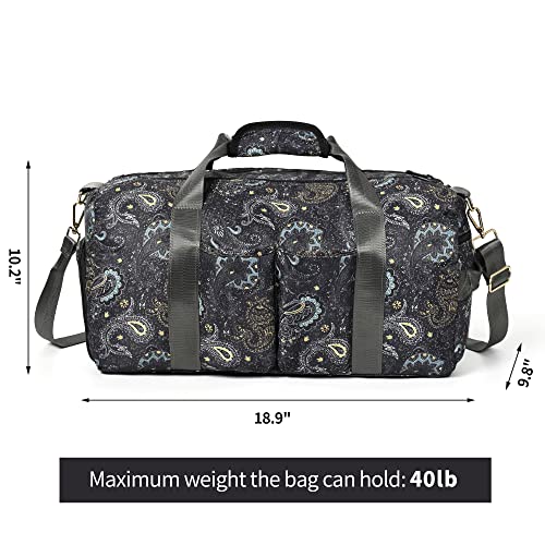 Image of Boulder Bee Pickleball Bags, Premium Pickleball Tote Bag for Girls, Women's Hand /Shoulder Gym Bag w Water Bottle Holder, with Pickleball Racquet /Paddle Holder