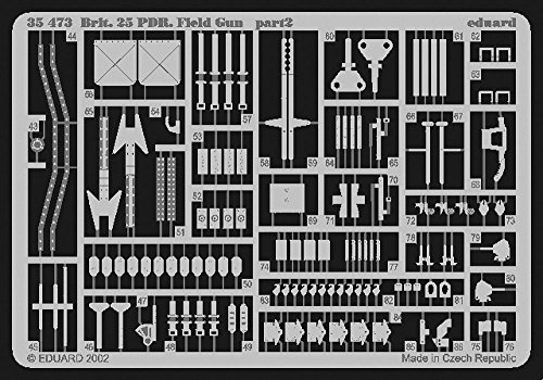 Eduard 35473 British 25 Pounder Photo Etching Detail Kit