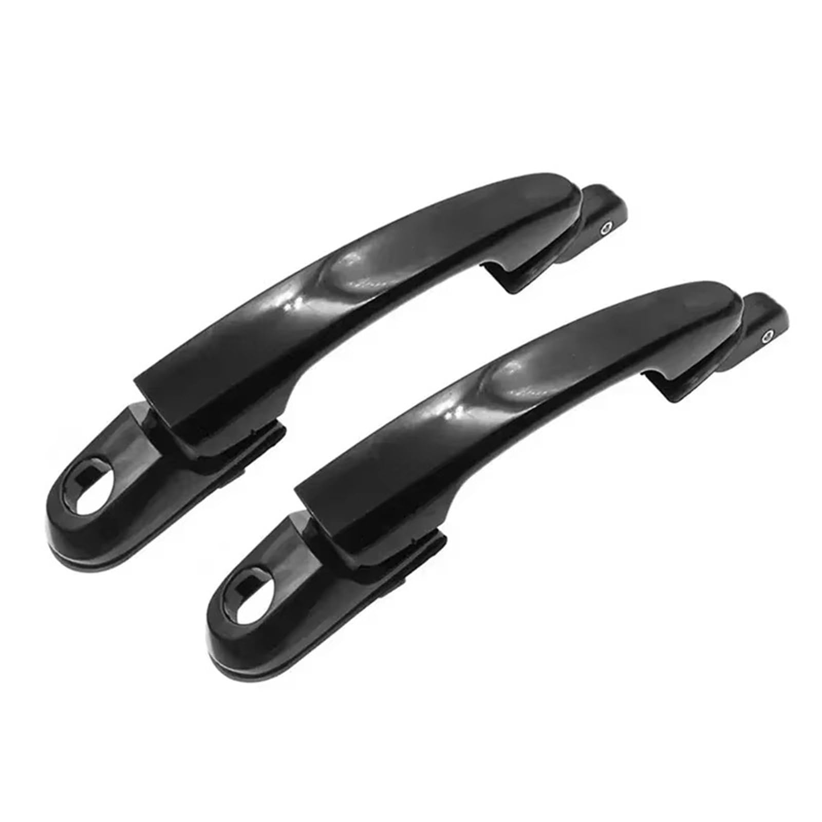 Kpuwers Front Pair Exterior Door Handle Exterior Door Handle 82650-2E000 82660-2E000 836502E000 836602E000 For Hyundai For Tucson 2005 2006 2007 2008 2009 Handles Replacement(Front Pair)