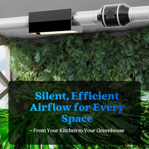 Yrichtra Abluftschlauch Ø100mm, 2.5m Flexrohr, Schallgedämmter Lüftungsschlauch, Wärmedämmend, Schneidbar, Einfach zu Montieren, Lüftungsrohr für Abluftschlauch Trockner und Dunstabzugshaube, Weiß